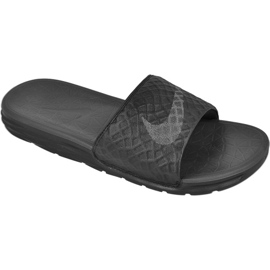 Chaussons Nike Sportswear Solarsoft Benassi M 705474-091 noir