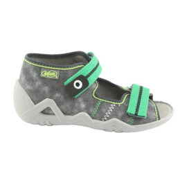 Chaussures enfant Befado 250P066 gris vert