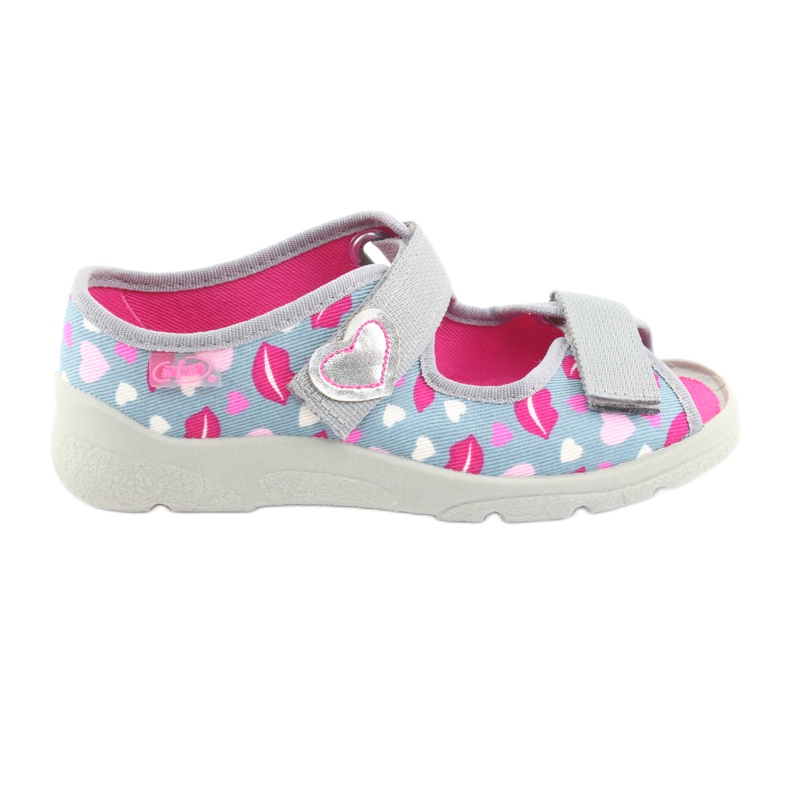 Chaussures pour enfants Befado 969Y133 rose gris