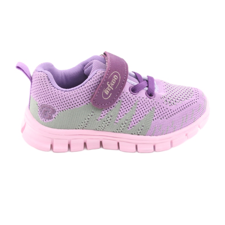 Chaussures enfants Befado jusqu'à 23 cm 516X024 violet rose vert
