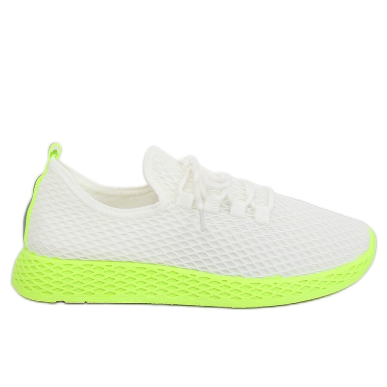 Chaussures de sport blanches et jaunes NB283 Fluorescence Yellow Chaussures de sport blanches et jaunes NB283 Fluorescence Yellow