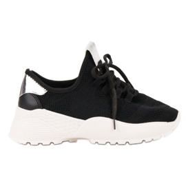 Vices Chaussures de sport textiles noir