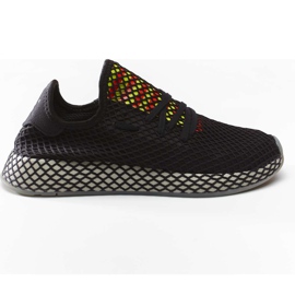 Adidas Deerupt Runner 674 Core Black Red Sésame Solaire noir multicolore