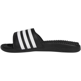 Chaussons Adidas Adissage Tnd M F35565 blanc noir