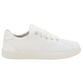 SDS Chaussures de sport textiles blanc