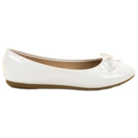 Renda Ballerine Avec Noeud blanc