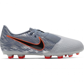Chaussures de football Nike Phanton Venom Academy Fg Jr AO0362-008 gris multicolore