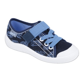 Chaussures enfant Befado 251X118 bleu marin bleu