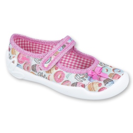 Chaussures enfant Befado 114X356 rose multicolore