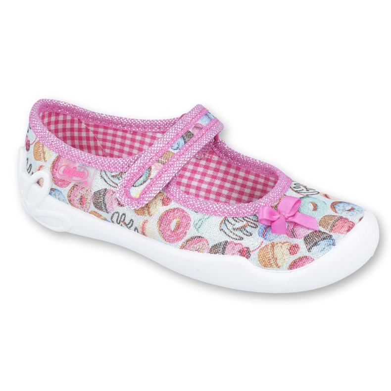 Chaussures enfant Befado 114X356 rose multicolore