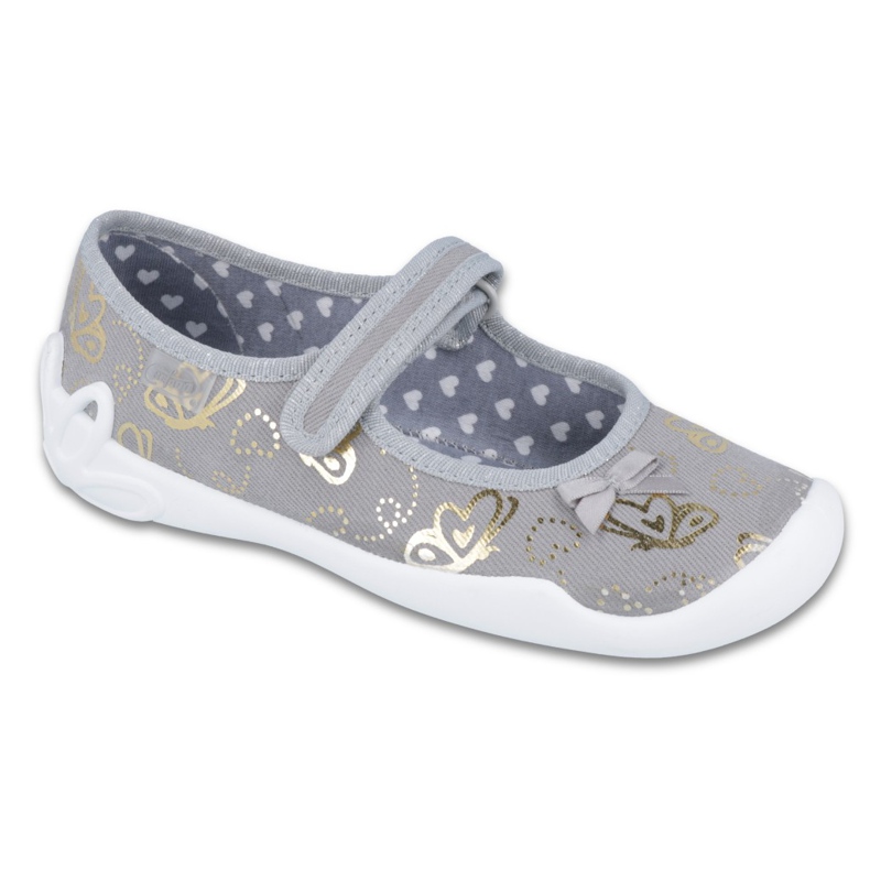 Chaussures pour enfants Befado 114Y347 gris jaune