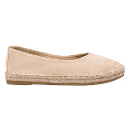 Marquiz Ballerines en daim brun