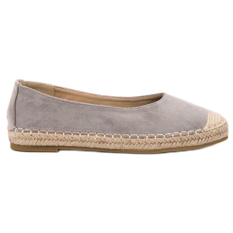 Marquiz Ballerines en daim gris