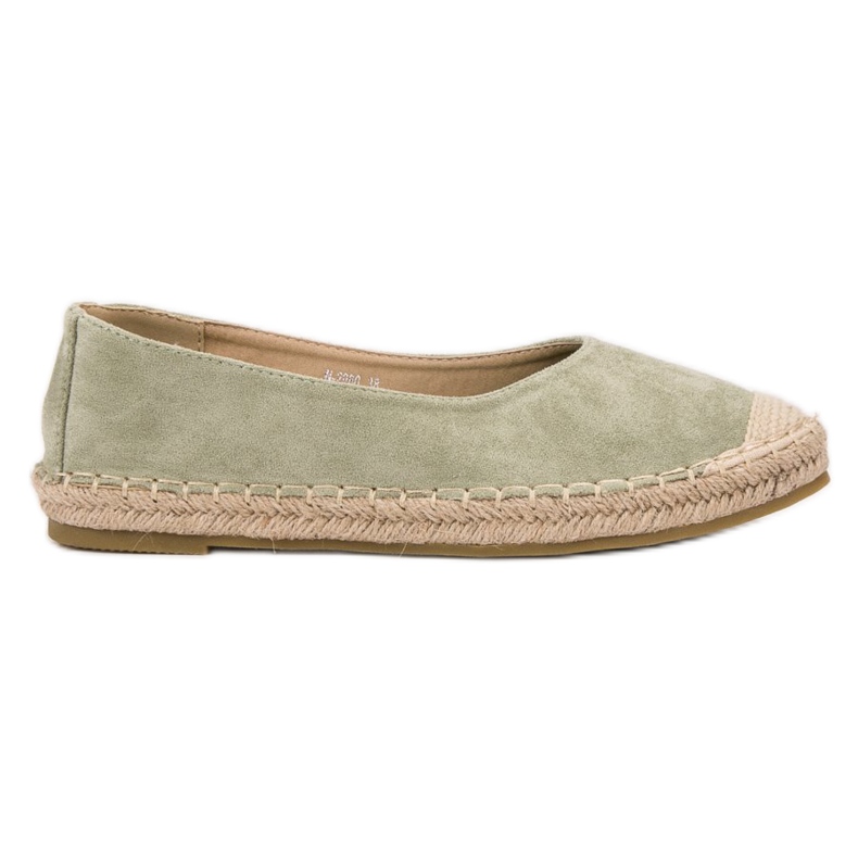 Marquiz Ballerines en daim vert