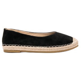 Marquiz Ballerines en daim le noir