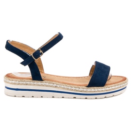 EXQUILY Sandales bleu marine EXQUILY Sandales bleu marine