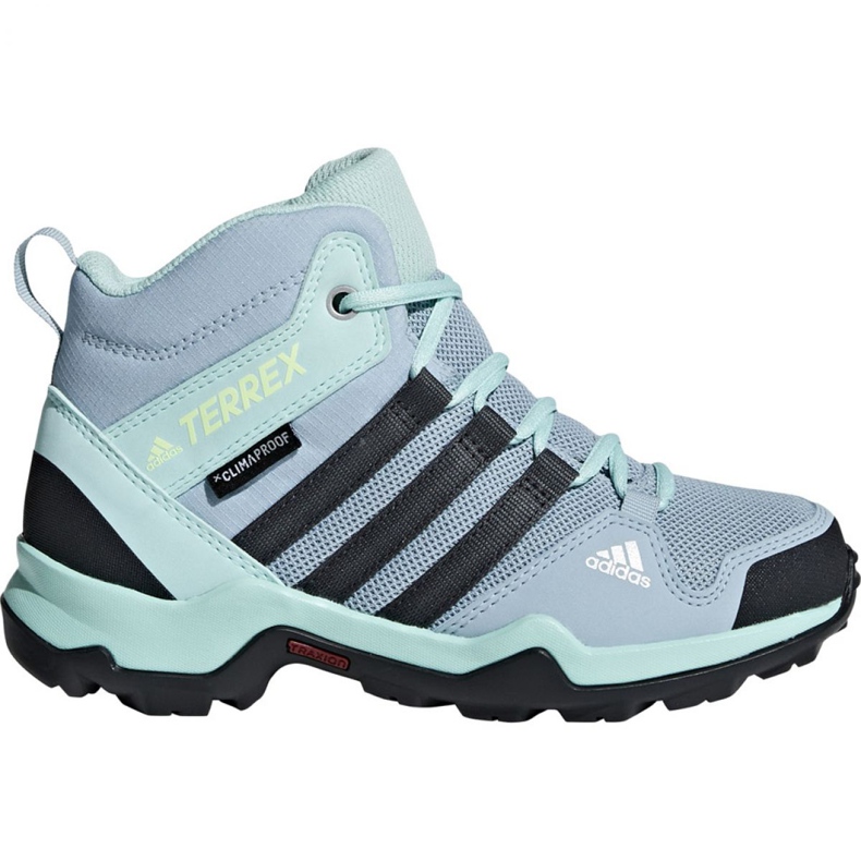 Chaussures adidas Terrex AX2R Mid Cp Jr BC0672 bleu