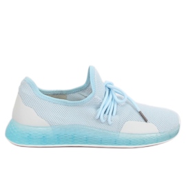 Chaussures de sport bleues B-6851 Bleu Chaussures de sport bleues B-6851 Bleu