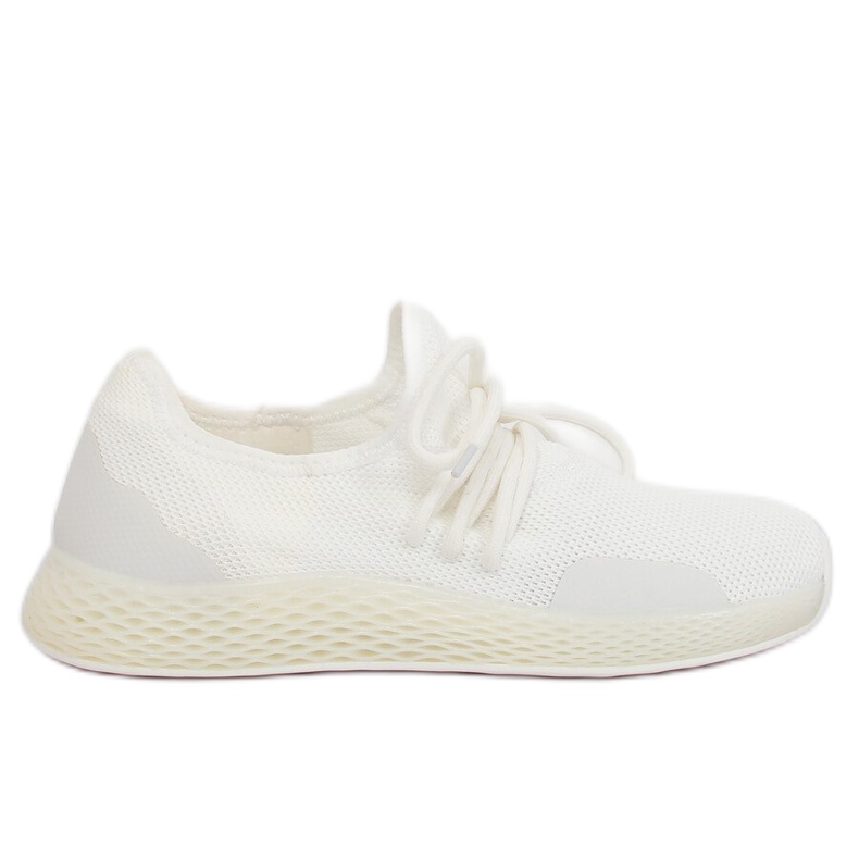 Chaussures de sport blanches B-6851 Blanc