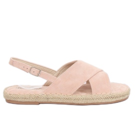 Sandales espadrilles beige YJ-2M12 Nude Sandales espadrilles beige YJ-2M12 Nude
