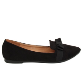 Ballerines femme noires 8F59 Noir le noir