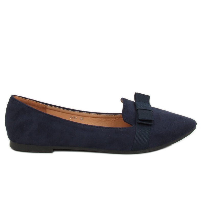 Ballerines femme bleu marine 8F59 DK.BLUE