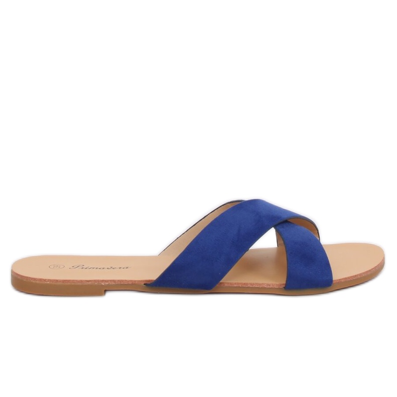 Chaussons femme bleu marine 930 Blue