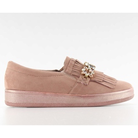 Slipony sur perle t277p Rose II-GAT Slipony sur perle t277p Rose II-GAT