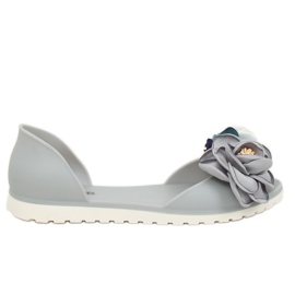 Ballerines Meliski grises W-13 Gris