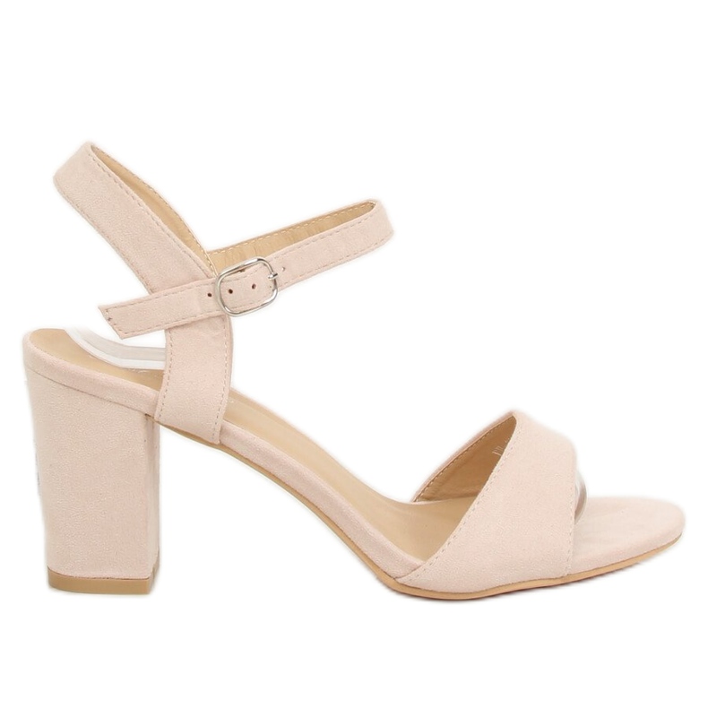 Sandales beiges sur le poteau FH-3M25 Beige Sandales beiges sur le poteau FH-3M25 Beige