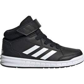 Chaussures Adidas AltaSport Mid K Jr G27113 le noir