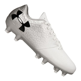 Under Armour Magnetico Select Fg Jr 3000122-100 chaussures de football multicolore blanc