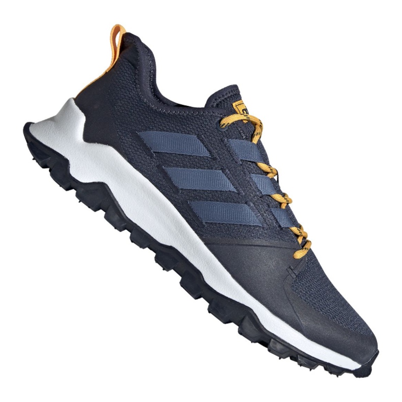 Chaussures de course adidas Kanadia Trail M EE8183 bleu marin multicolore