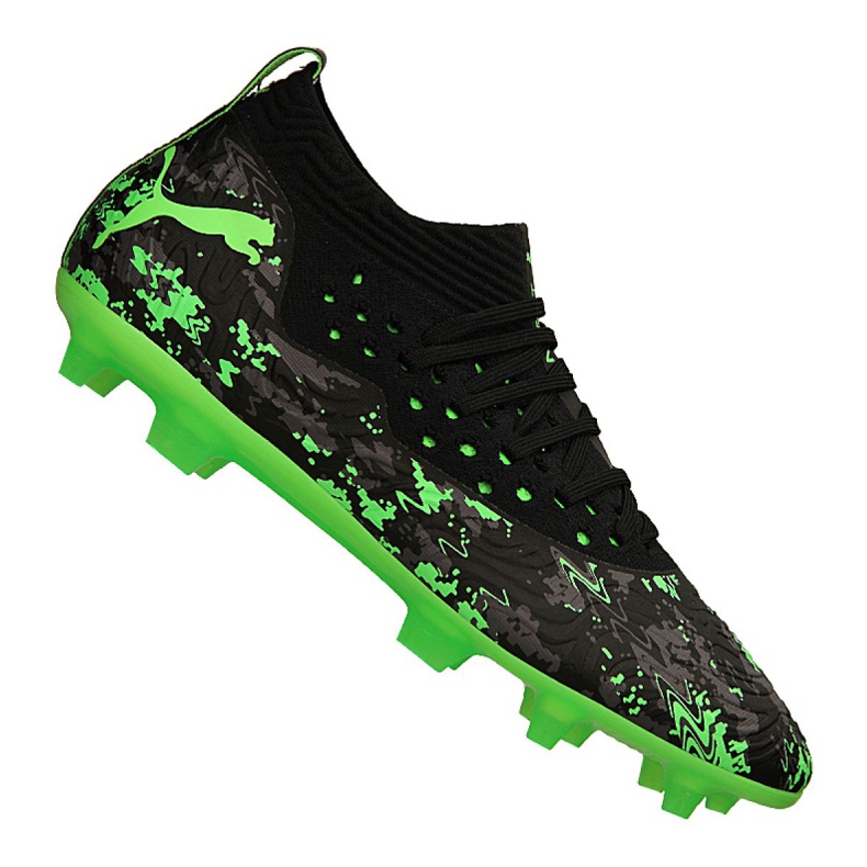 Chaussures de foot Puma Future 19.2 Netfit FG / AG M 105536-03 multicolore le noir