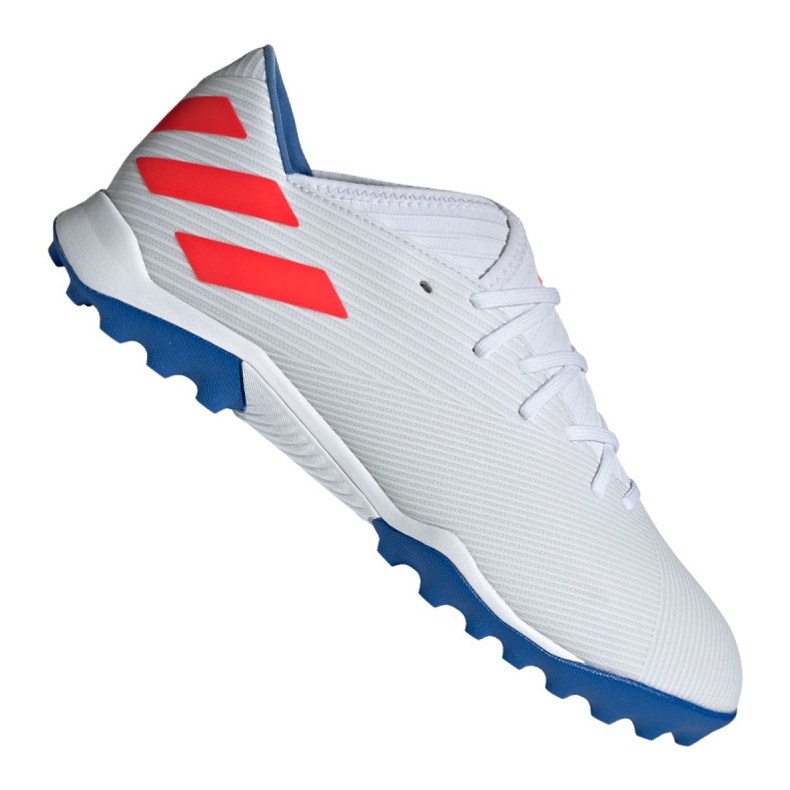Chaussures de foot Adidas Nemeziz Messi 19.3 Tf M F34430 blanche blanche Chaussures de foot Adidas Nemeziz Messi 19.3 Tf M F34430 blanche blanche
