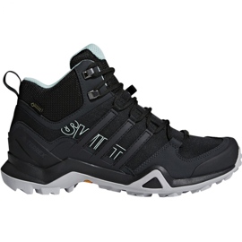 Chaussures de trekking adidas Terrex Swift R2 Mid Gtx W CM7651 noir