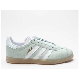 Adidas Gazelle W 064 Ice Mint Chaussures Blanc Ecru Teinte blanche vert