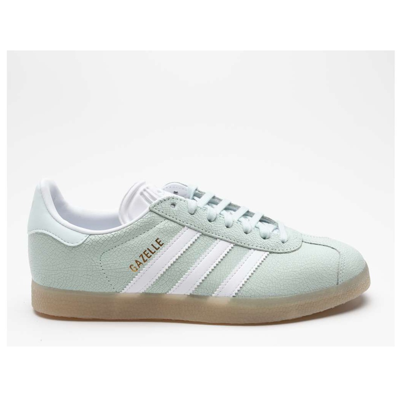 Adidas Gazelle W 064 Ice Mint Chaussures Blanc Ecru Teinte blanche vert