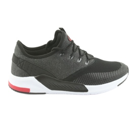 Chaussures de sport pour hommes DK 18470 noir / gris