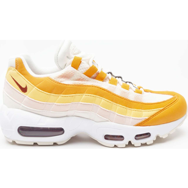 Nike Air Max 95 114 Piles Ivoire Bois De Chauffage Orange multicolore jaune