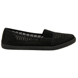 Mckeylor Ballerines textiles noir