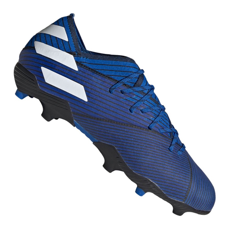 Chaussures de football Adidas Nemeziz 19.1 Fg Jr CF99957 bleu bleu