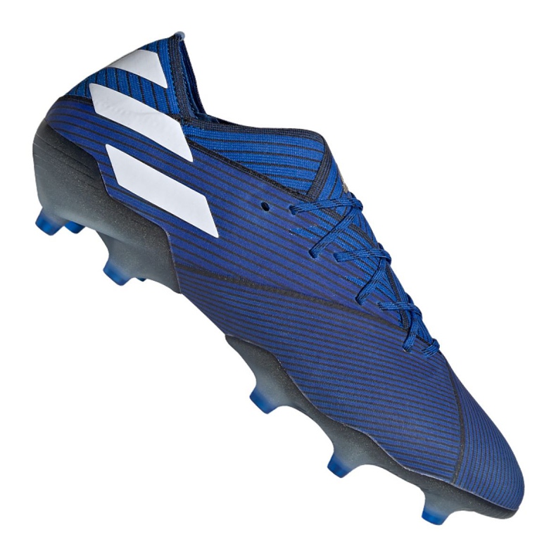 Chaussures de foot Adidas Nemeziz 19.1 Fg M F34410 bleu bleu
