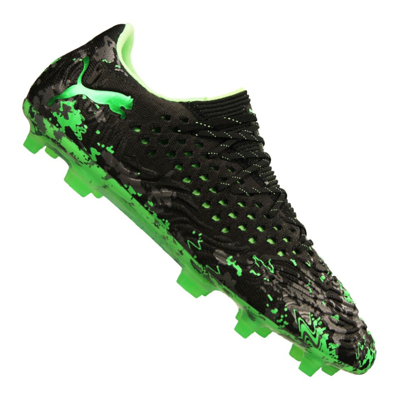 Chaussures de football Puma Future 19.1 Netfit Low Fg / Ag M 105534 02 le noir le noir Chaussures de football Puma Future 19.1 Netfit Low Fg / Ag M 105534 02 le noir le noir