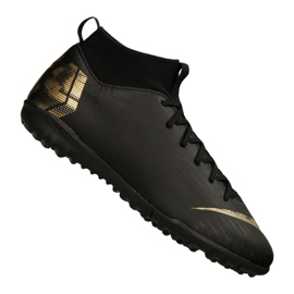 Chaussures de football Nike Superfly 6 Academy Tf Jr AH7344-077 noir noir