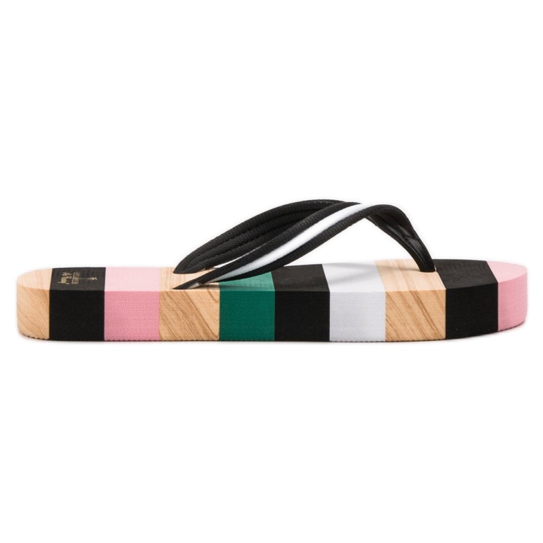Ax Boxing Tongs sur la plate-forme le noir multicolore