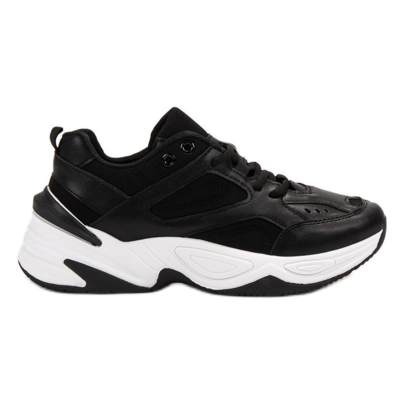 SHELOVET Baskets noires le noir