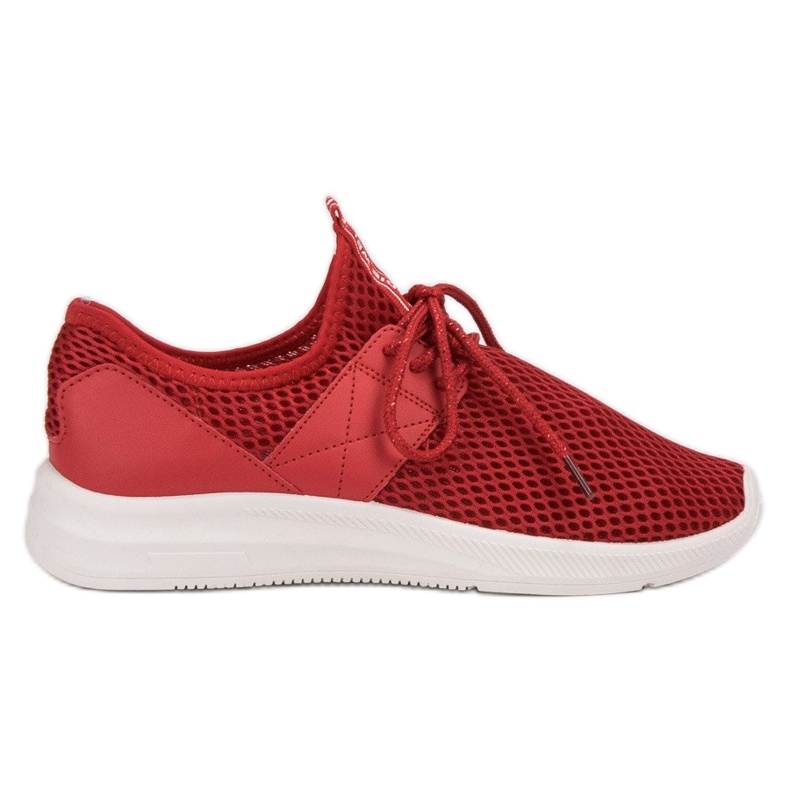 Lovery Chaussures de sport aérées rouge