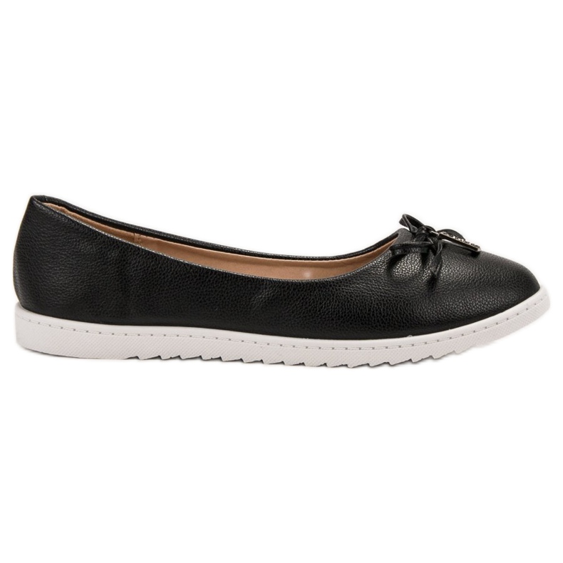 Miss Laura Ballerine Avec Noeud le noir