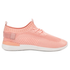 SHELOVET Chaussures de sport saumon rose SHELOVET Chaussures de sport saumon rose